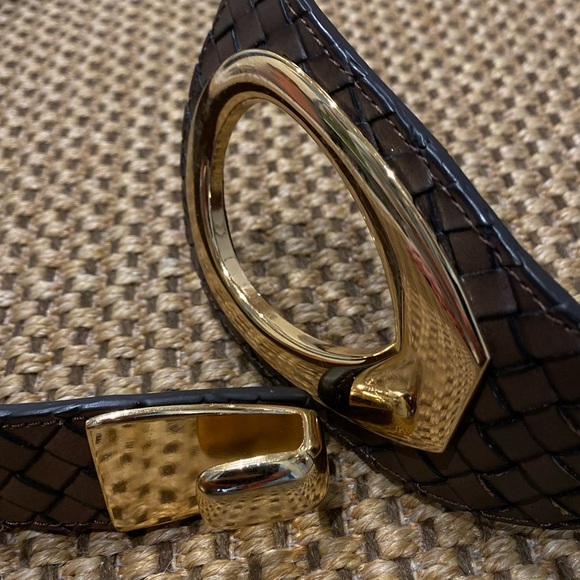 Coldwater Creek brown adjustable bonded belt woman’s 1X/2X - Picture 13 of 17